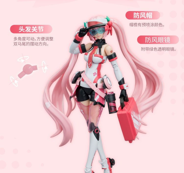 SOSKILL YOLOPARK 桜ミク 機甲少女 1/12 プラモデル Amazon | [ToyBase] SOSKILL YOLOPARK 1/12 桜ミク - ピンク