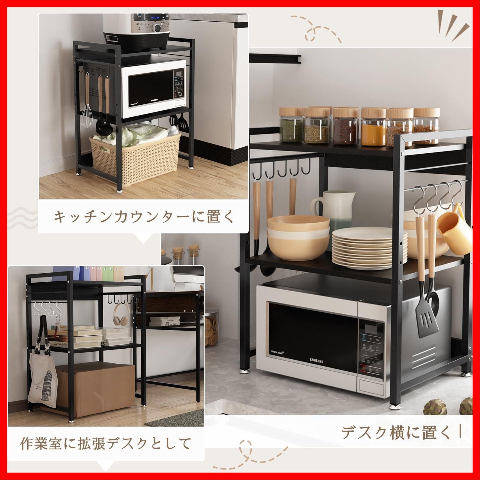 キッチン収納 高強度のメラミン加工