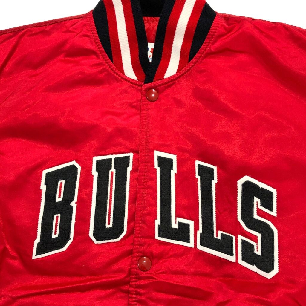 スターター パフジャケット M ブルズ バスケ NBA starterブルズ