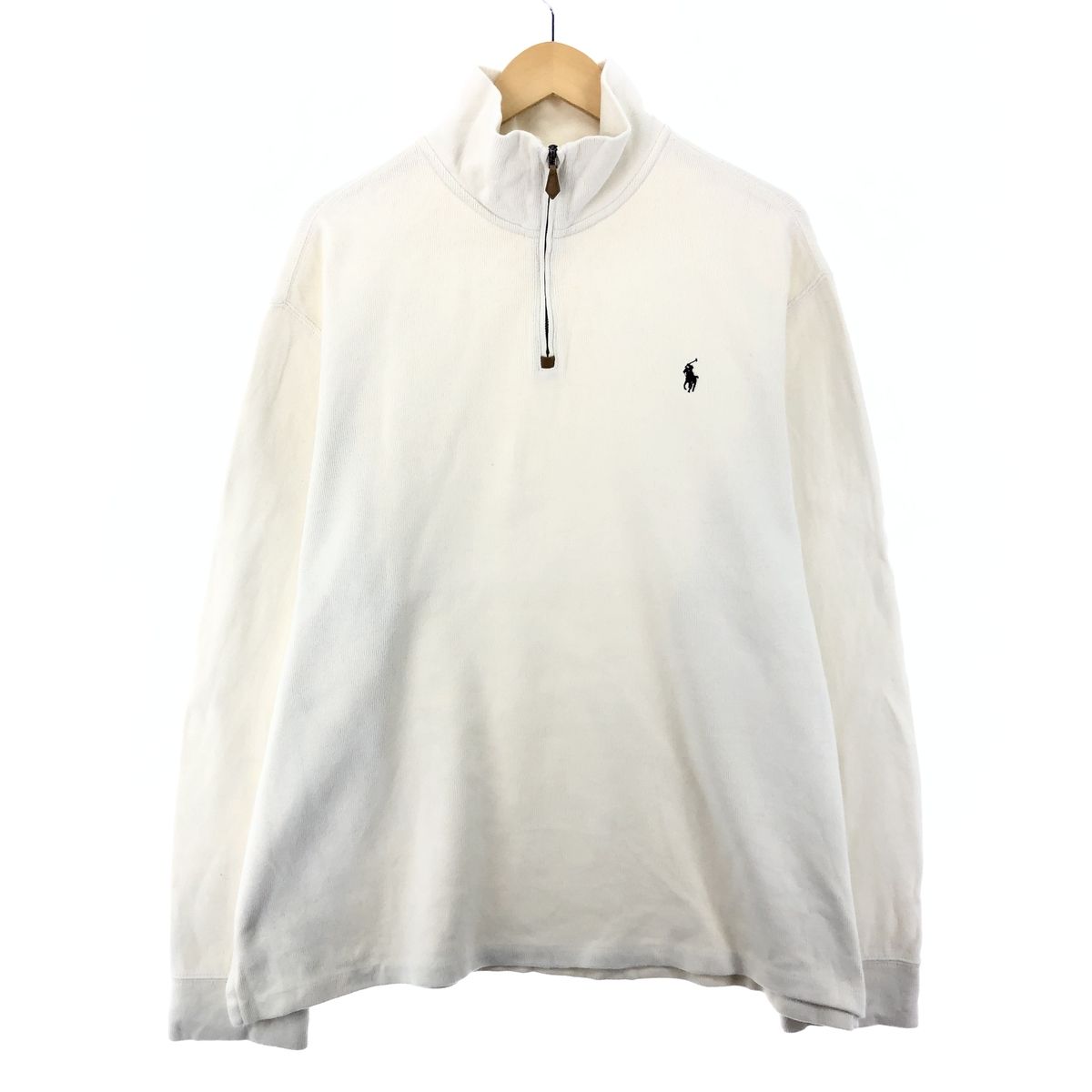 古着 ラルフローレン Ralph Lauren POLO by Ralph Lauren ハーフジップスウェットシャツ トレーナー メンズXXL/eaa388427