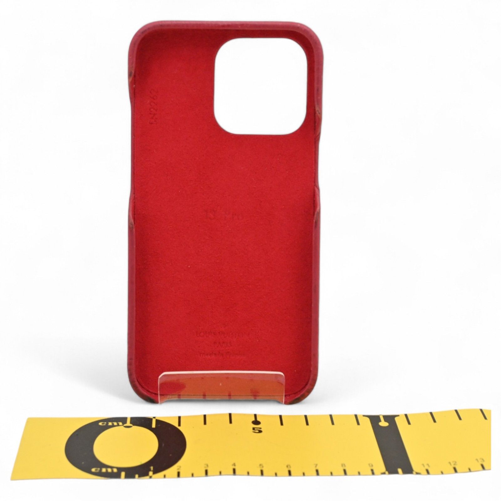 ルイヴィトン モノグラム バンパー 13pro iPhoneケース Bランク lv9902vd