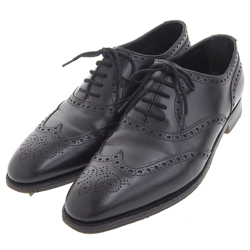 JOHN LOBB ジョンロブ JOHN LOBB ジョンロブ STOWEY フルブローグシューズ メンズ ブラック 7 1/2 7.5 - メルカリ