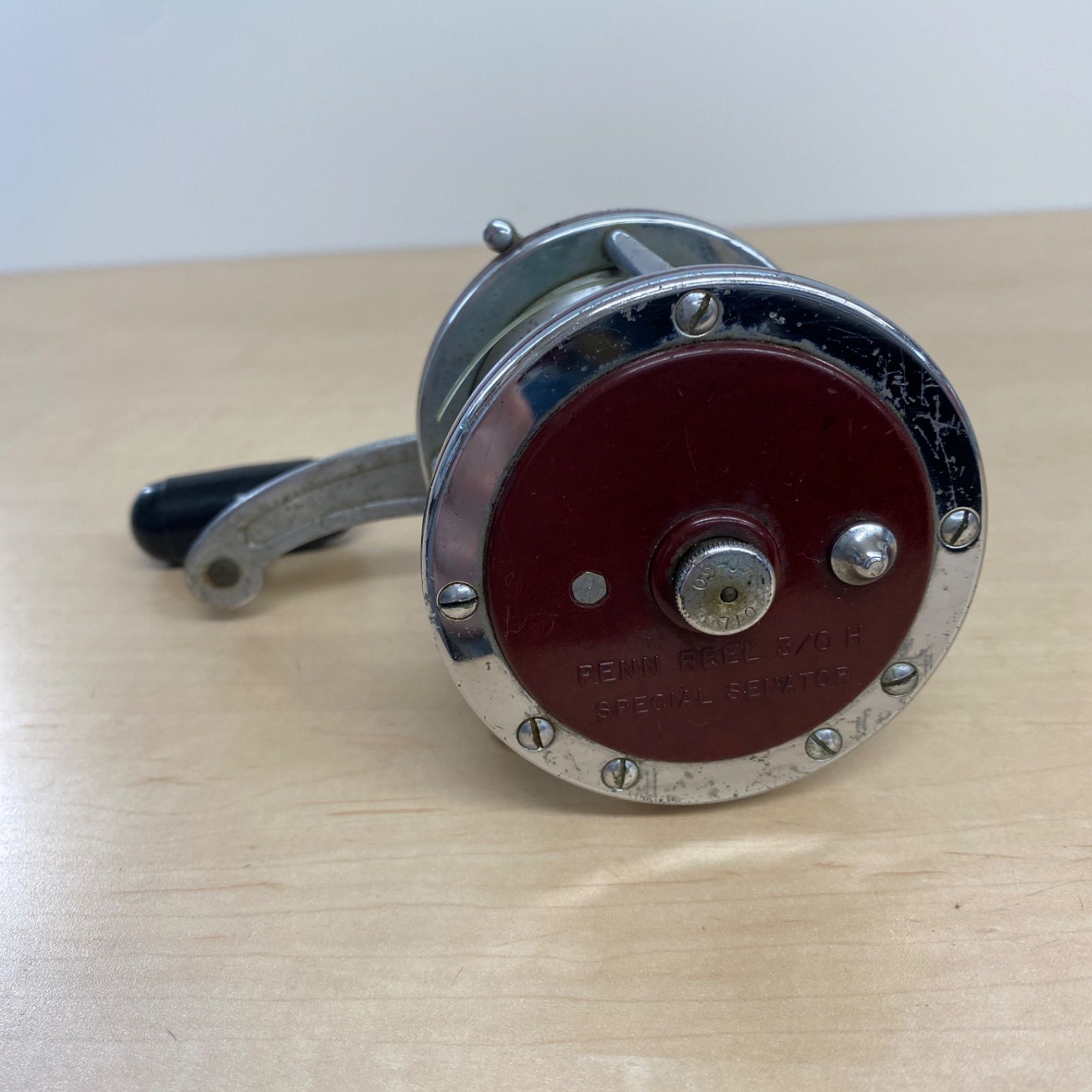 PENN SENATOR 112H2 フィッシングリール　石鯛 Penn 112H2 - 4/0 Special Senator Star Drag Reel - Red