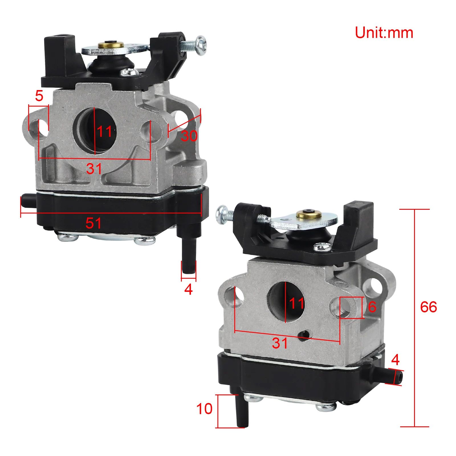 ワルブロ WYC-7 WYC-7-1 トロ トリマー キャブレター 308フォーティ