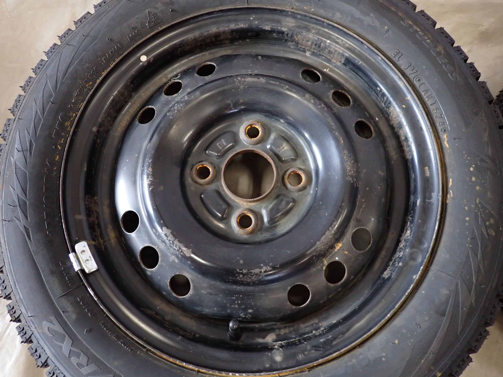 冬 製 4本SET 会社宛 155 65R14×4.5J 75Q ブリヂストン ブリザック VRX2 スチール ワゴンR タント ハブ径54 NO D6101 TRITUETUBI_COM