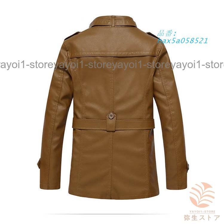 秋冬 革ジャン メンズ 大きいサイズ レザージャケット 裏起毛 アウター バイクジャケット レザー メンズジャケット ライダース お兄系 シングル PU革 hax5a058521 FFCRYSTALESIA_COM