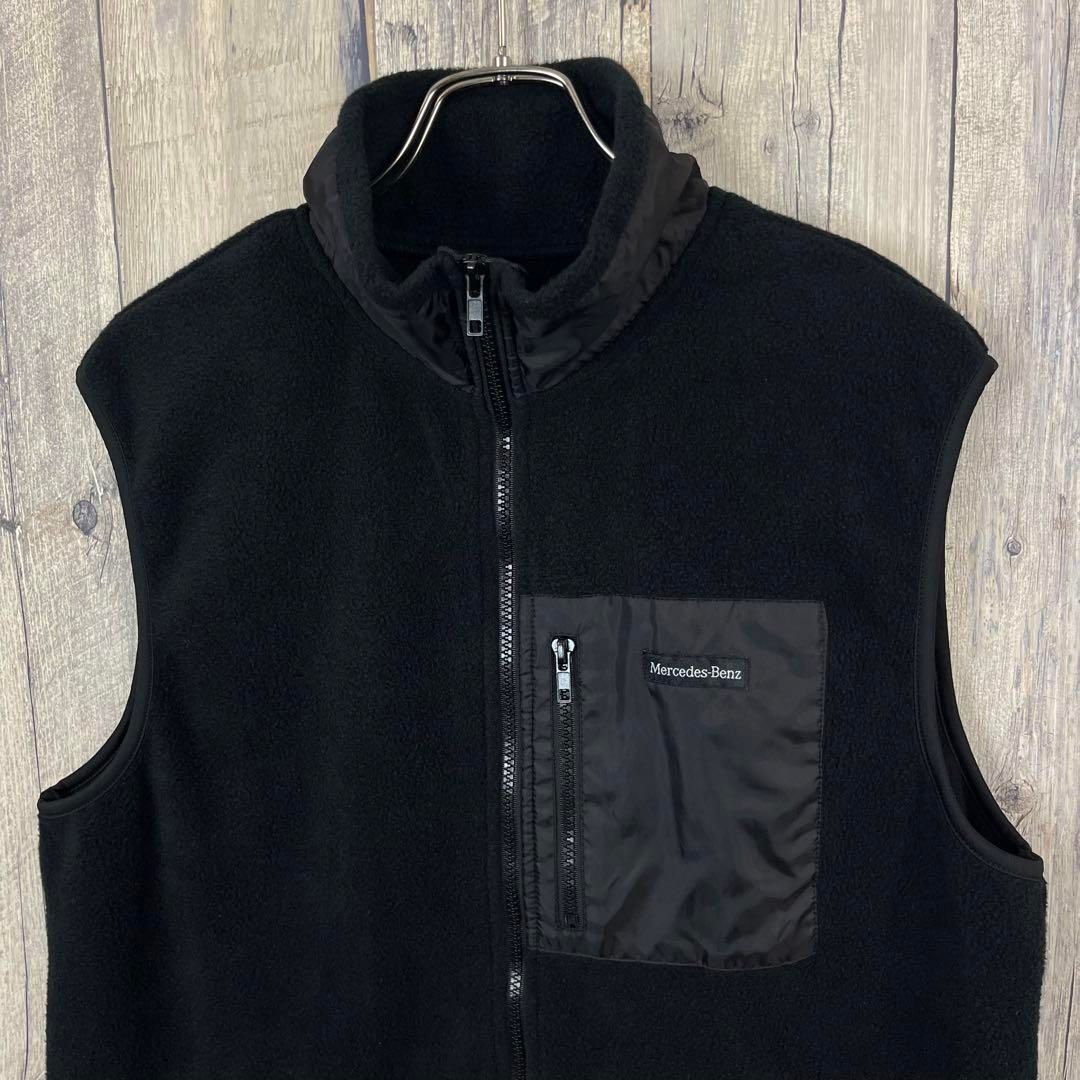 Mercedes-Benz メルセデス ベンツ フリース ジップ ベスト - メルカリ