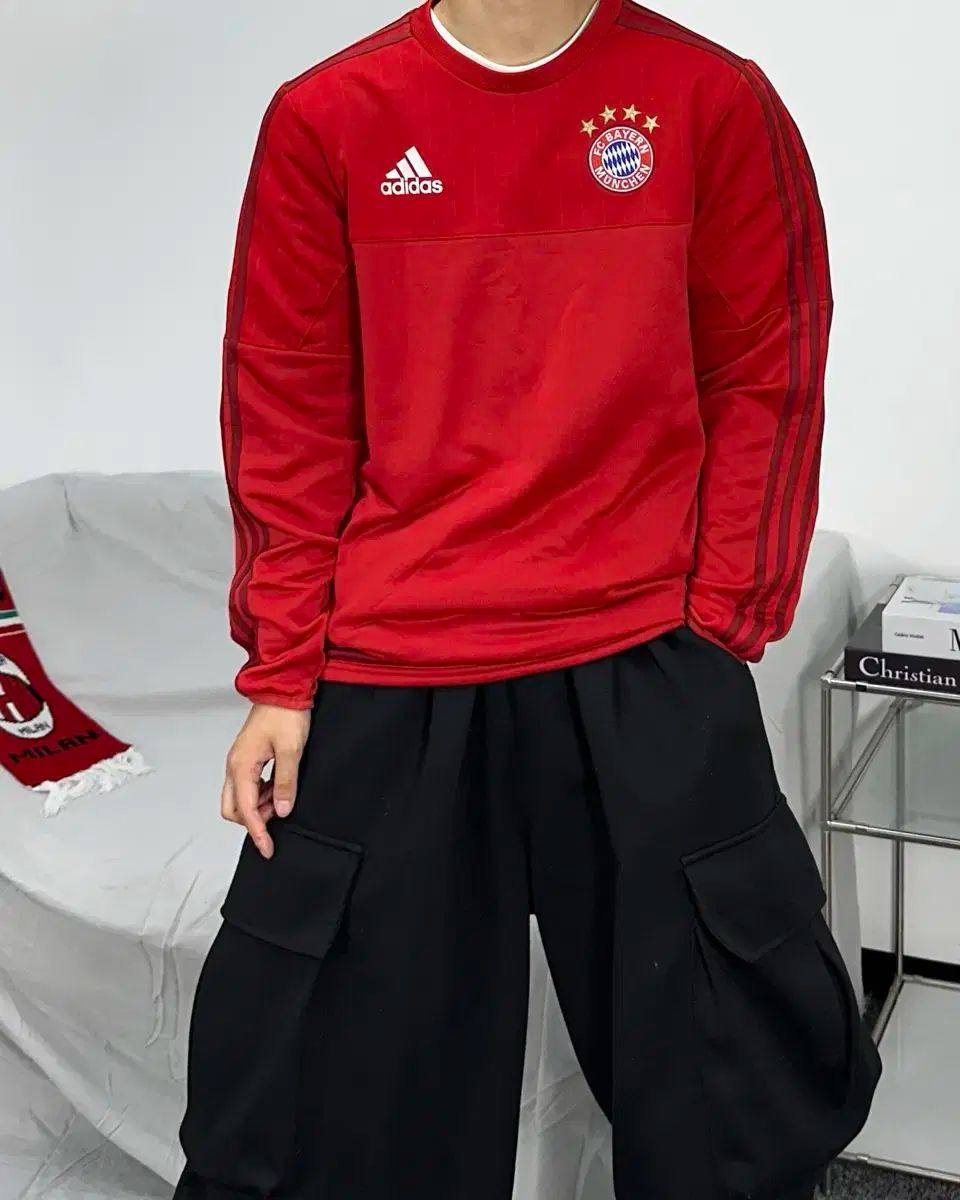 アディダス 15-16 FCバイエルン ミュンヘン ロングスリーブ ジャージ S