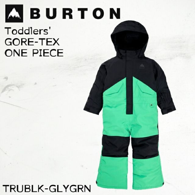 種類2：TRUBLK-GLYGRN/2T バートン スノーウェア ワンピース キッズ