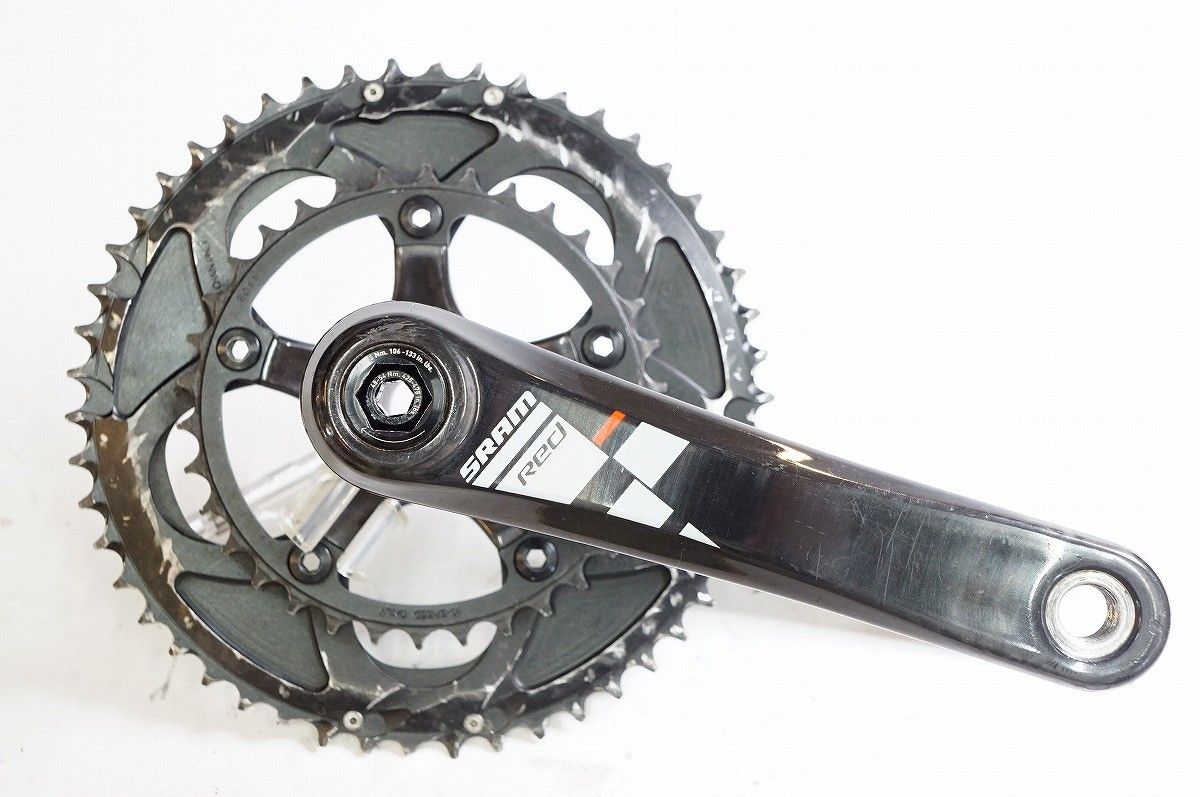 SRAM 「スラム」 RED 10S 50-34T 172.5mm クランクセット / バイチャリ