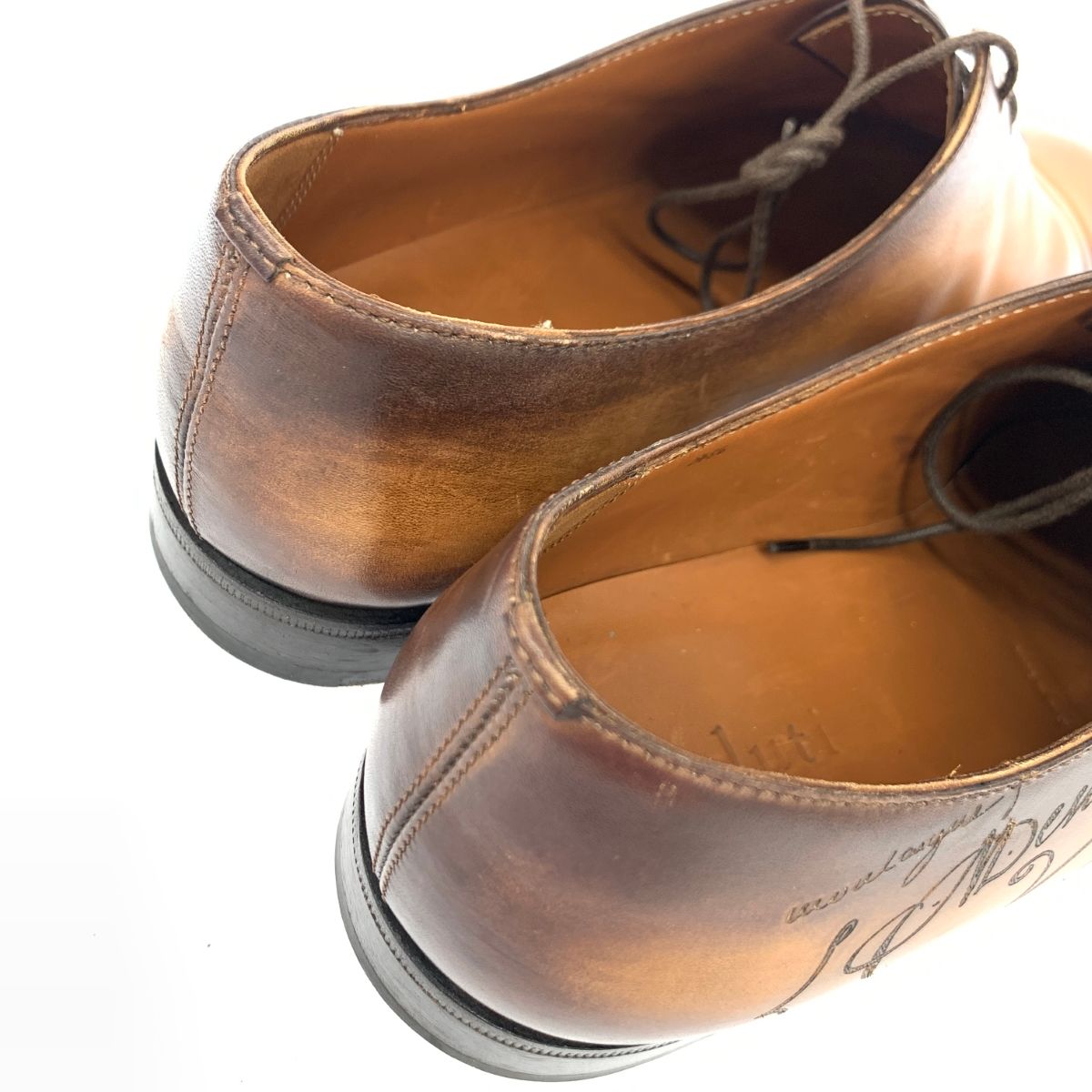 良好 Berluti ベルルッティ アレッサンドロ ガレ ドレスシューズ 3756 