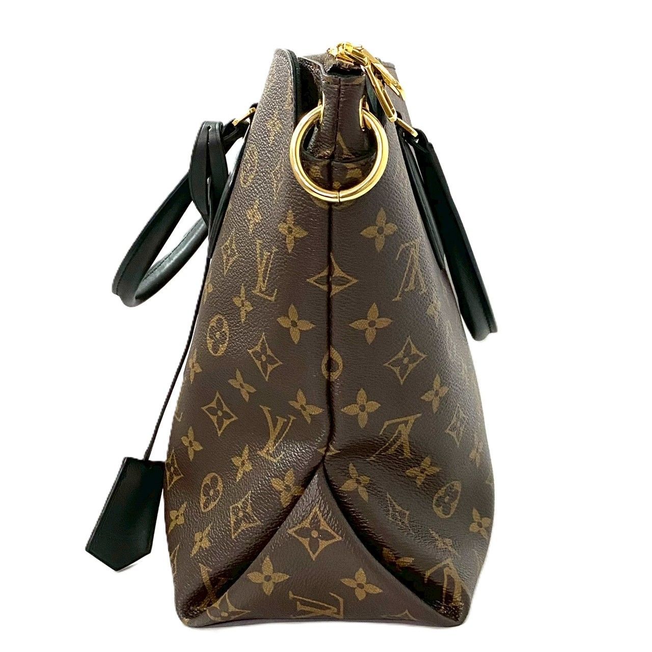 Y【LOUIS VUITTON】フラワー ジップド トート MM モノグラム M44347