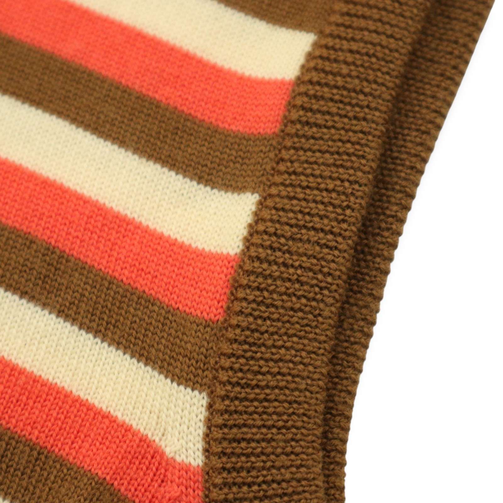 パーリーゲイツ ウール100% ニット ベスト オレンジ サイズ2