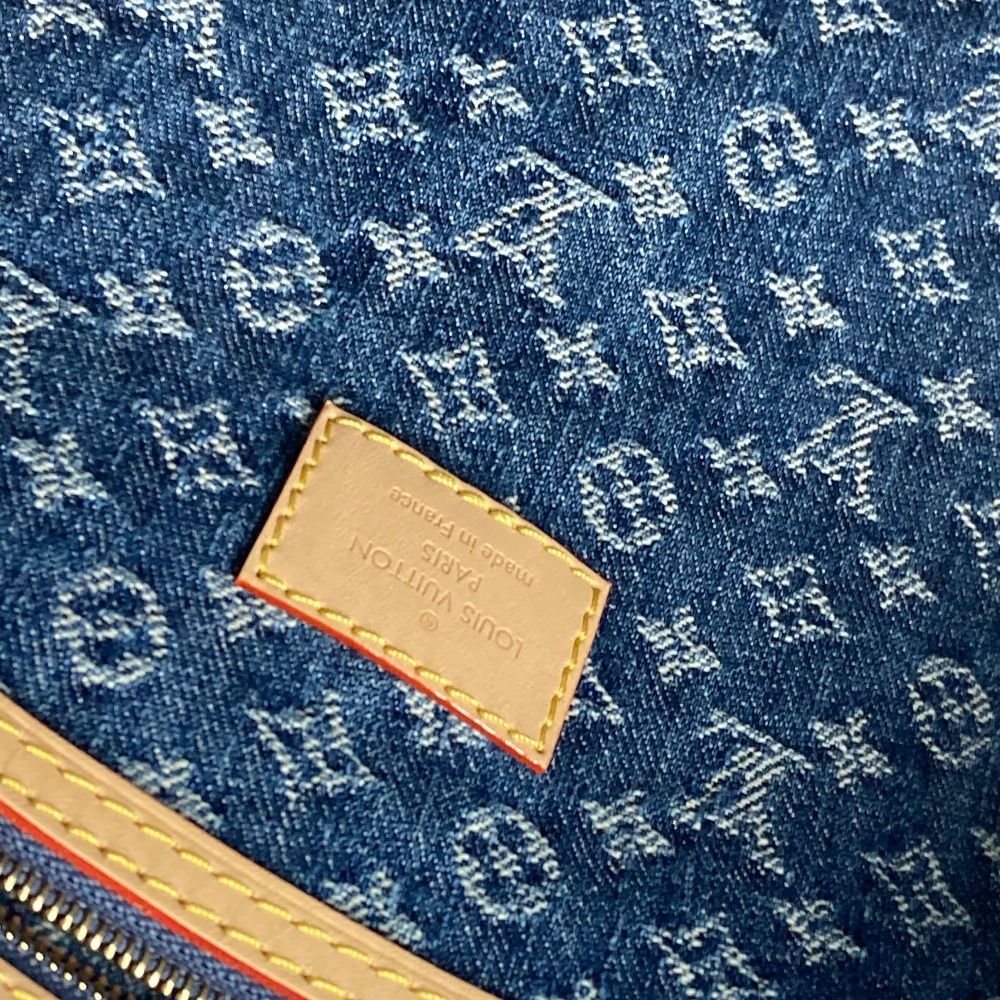 【モノグラムデニム】Louis Vuitton ボストンバッグ キーポル 45 M80014 ルイヴィトンカップ限定 キーポル45 ボストンバッグ 総柄