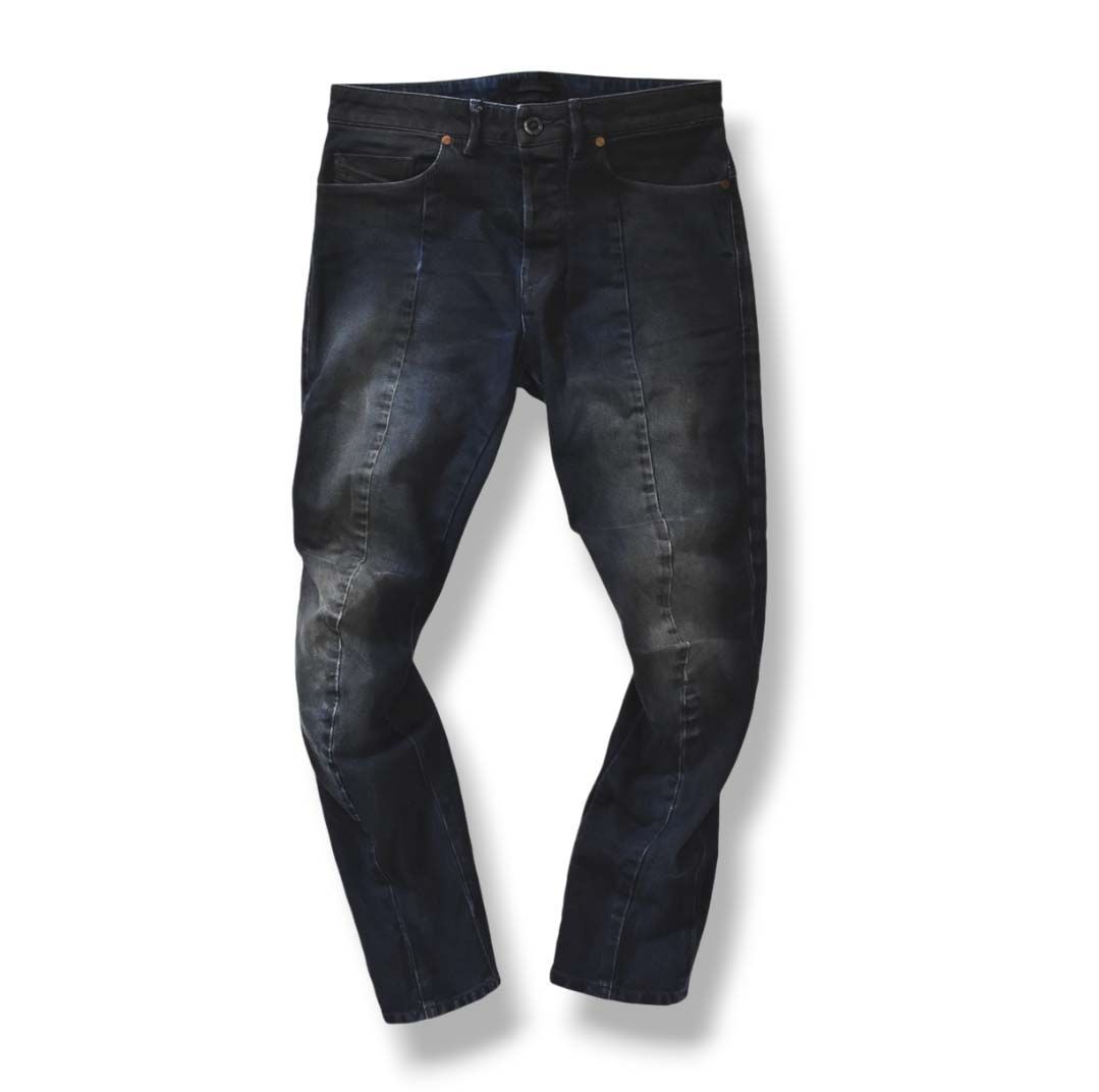 SALE/返品不可】【中古】ディーゼルブラックゴールド DIESEL BLACK GOLD ストレッチ タイトジーンズ デニムパンツ 渋かっ  ダークブルー【サイズ30】【NVY】【S/S/A/W】【状態ランクB】【メンズ】【759096】[BPD]