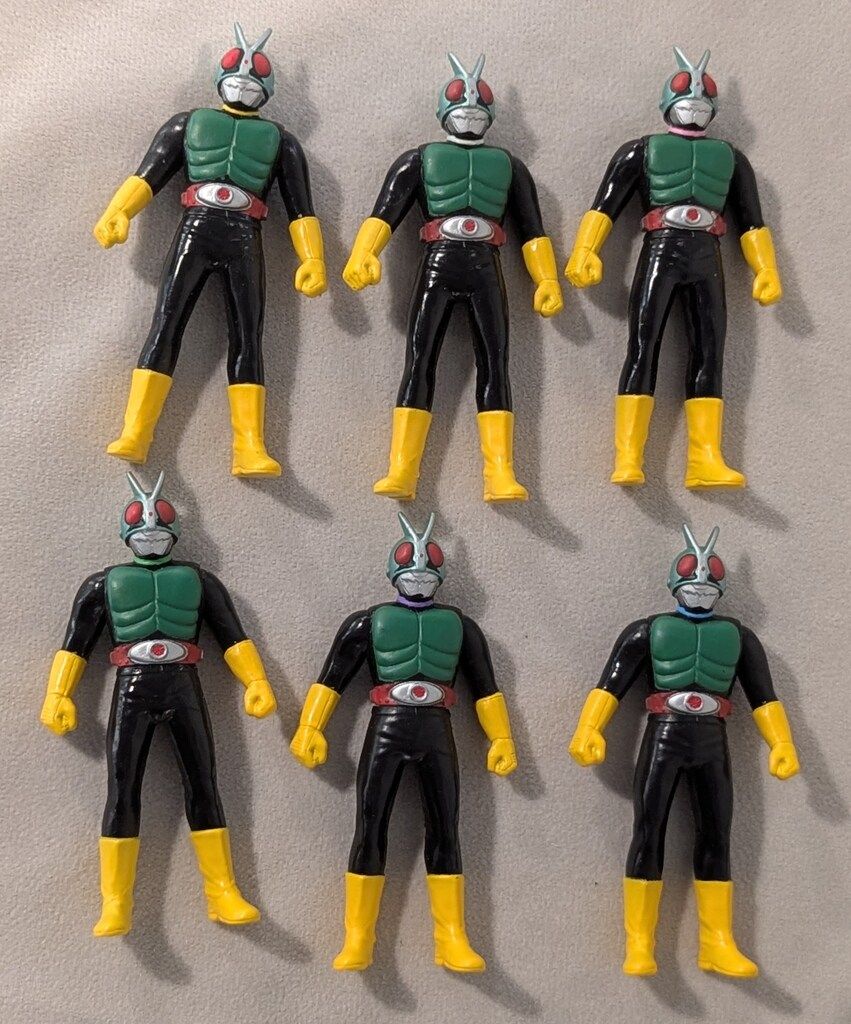 バンダイ ソフビセット/仮面ライダー 仮面ライダー 悪魔の軍団ソフビ