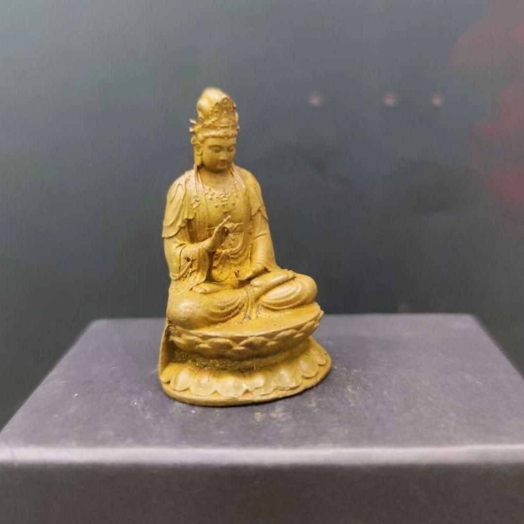 仏教美術 仏像 お釈迦様像 小仏像 銅製 銅器 仏教美術 仏像 如来仏様 小