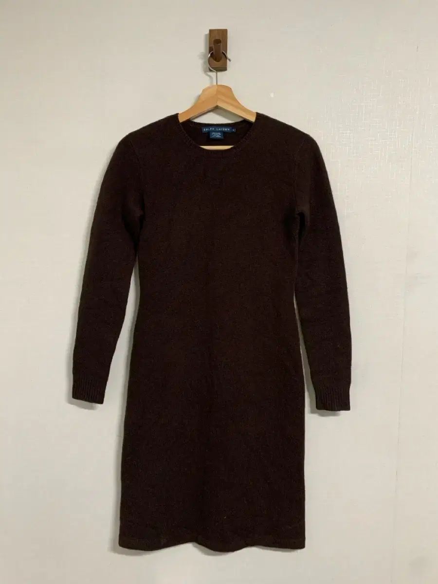 S ポロ Ralph Lauren ラルフローレン ウール カシミヤ ニット ワンピース PTB2