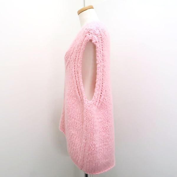 新品未使用☆BLAMINKブラミンク☆ニットベスト☆カシミヤ☆ピンク 新品未使用☆BLAMINKブラミンク☆ニットベスト☆カシミヤ☆ピンク