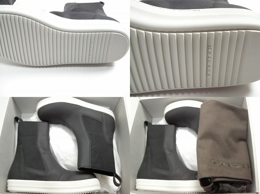 サイズ40-41.5 (25--27cm相当)□新品□RICK OWENS DRKSHDW ビートル 