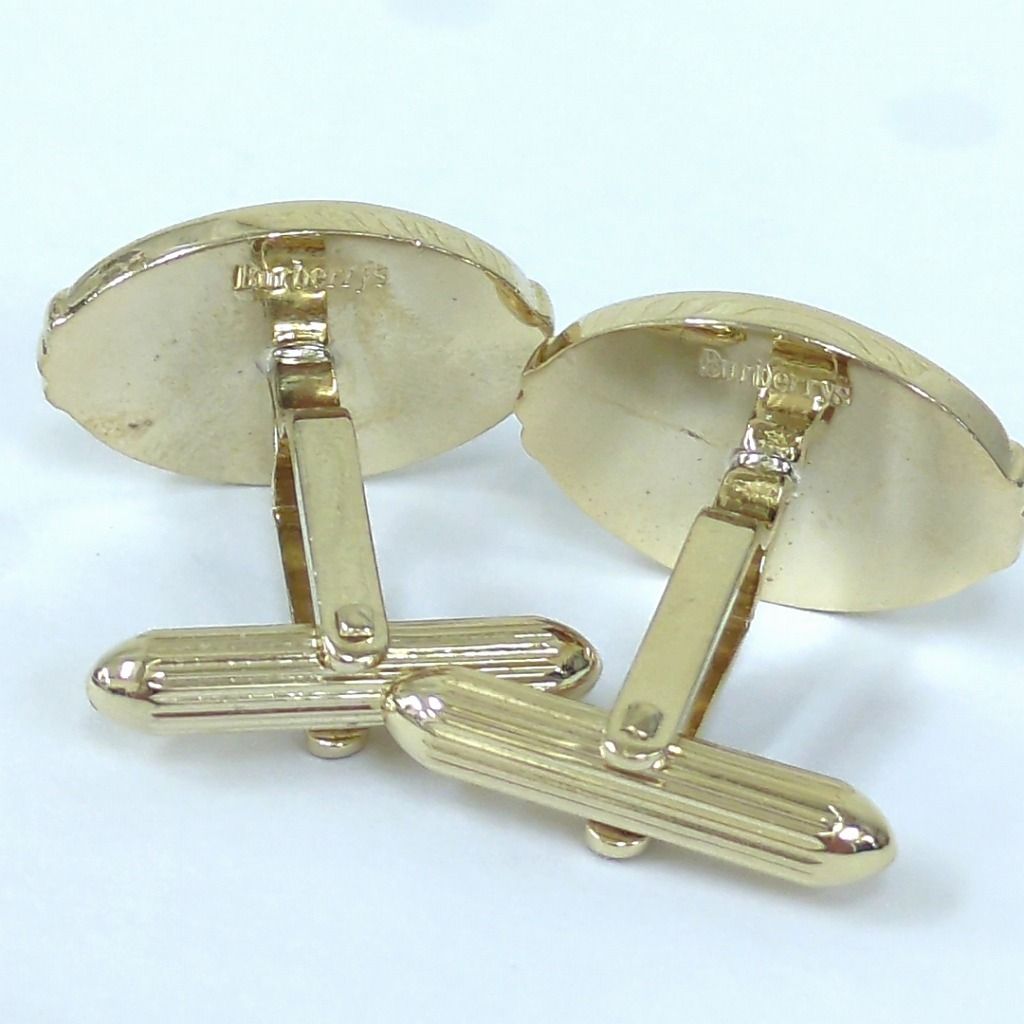 BURBERRY バーバリー カフリンクス 騎士 ゴールドカラー
