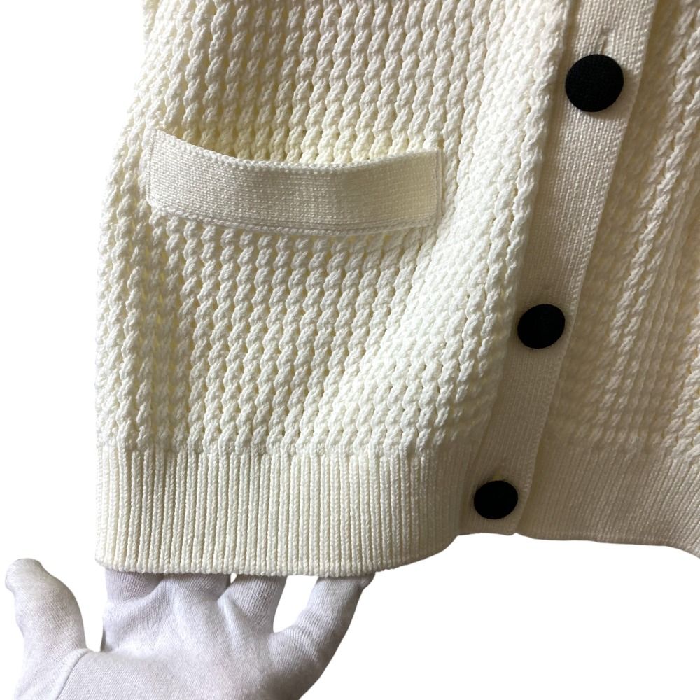 新品タグ付 yori 2025sp コンパクトクロシェニットジャケット38 yori コンパクトクロシェニットジャケット【2025SP】 - メルカリ