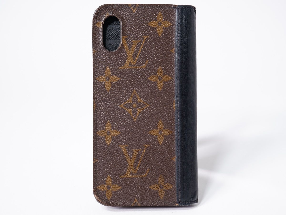 美品 iPhone 手帳 LOUIS VUITTON ヴィトン LOUIS VUITTON - iPhone Xケース ルイヴィトン フォリオ