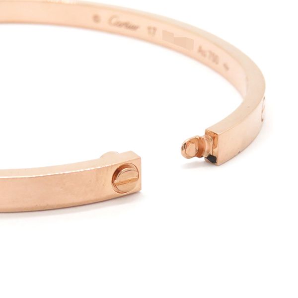 カルティエ LOVEブレスレット 17号 ローズゴールド（750YG） 楽天市場】カルティエ 〔Cartier〕 サイズ:17 LOVE BRACELET