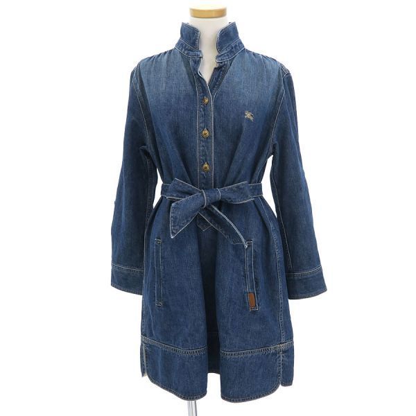 バーバリーブルーレーベル　デニムワンピース BURBERRY バーバリーブルーレーベル デニムワンピース ノバ