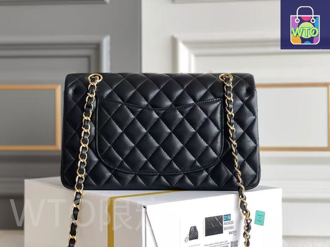 CHANEL マトラッセ 25 ラムスキン チェーンショルダーバッグ-WTO輸入2