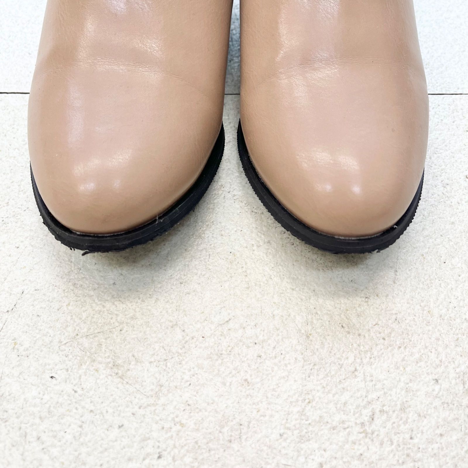 オーソドックス】サイドゴアブーツ ベージュ Sサイズ 便利