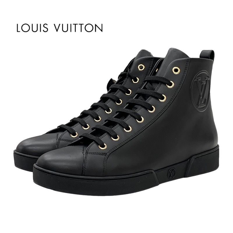 ルイヴィトン LOUIS VUITTON スニーカー ハイカットスニーカー 靴 ...