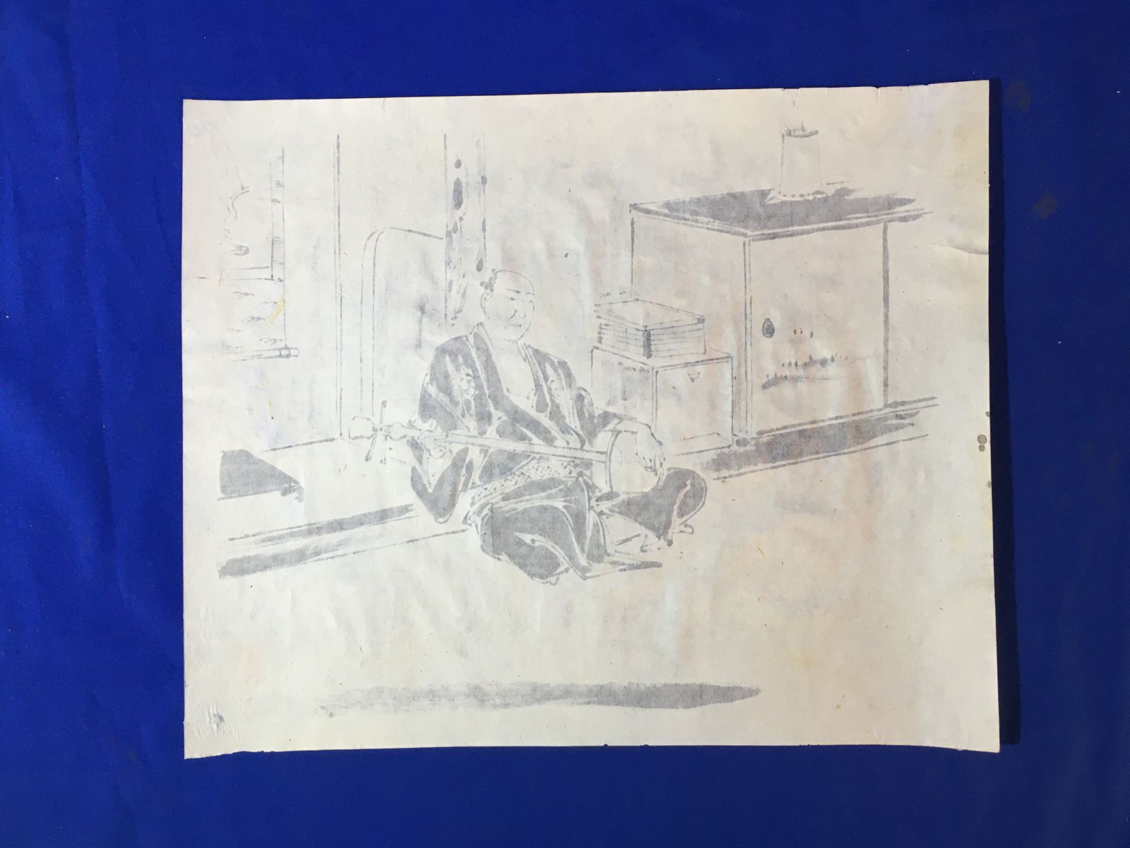 【原画肉筆】 SM肉筆原画【小悪征夫 細密 厚手イラストボード(E)】検 笠間し