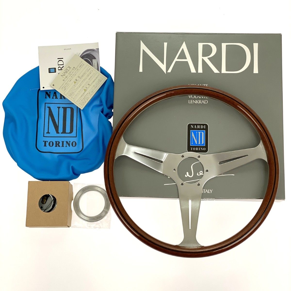 NARDI ナルディ クラシック ウッド＆ポリッシュスポーツ N140(380mm