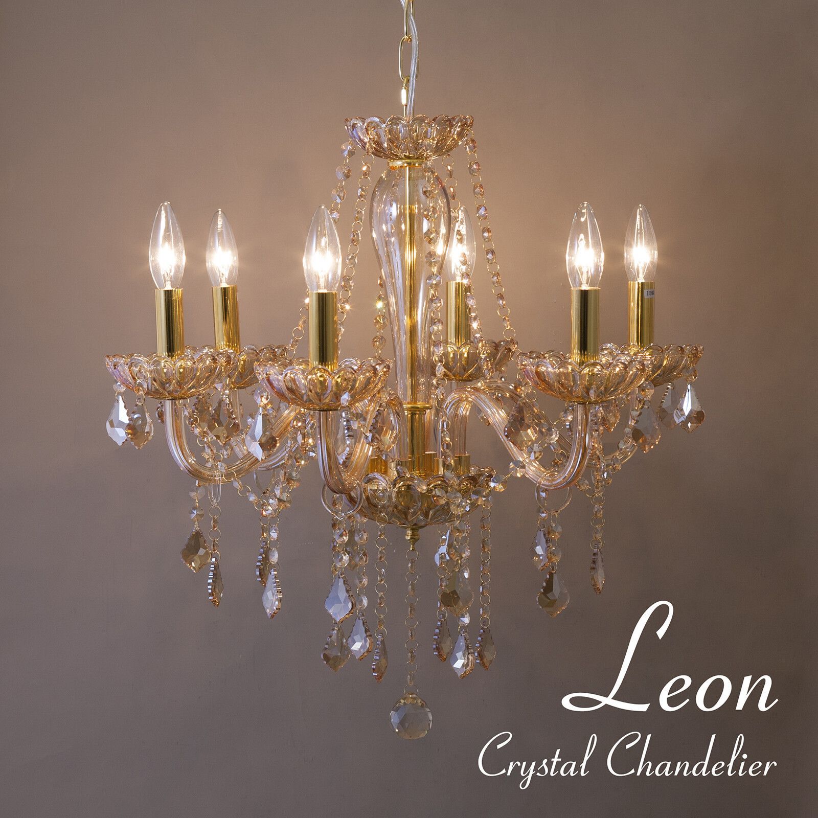 シャンデリア 照明 LED電球対応 天井照明 吊照明 6灯 上品 高級