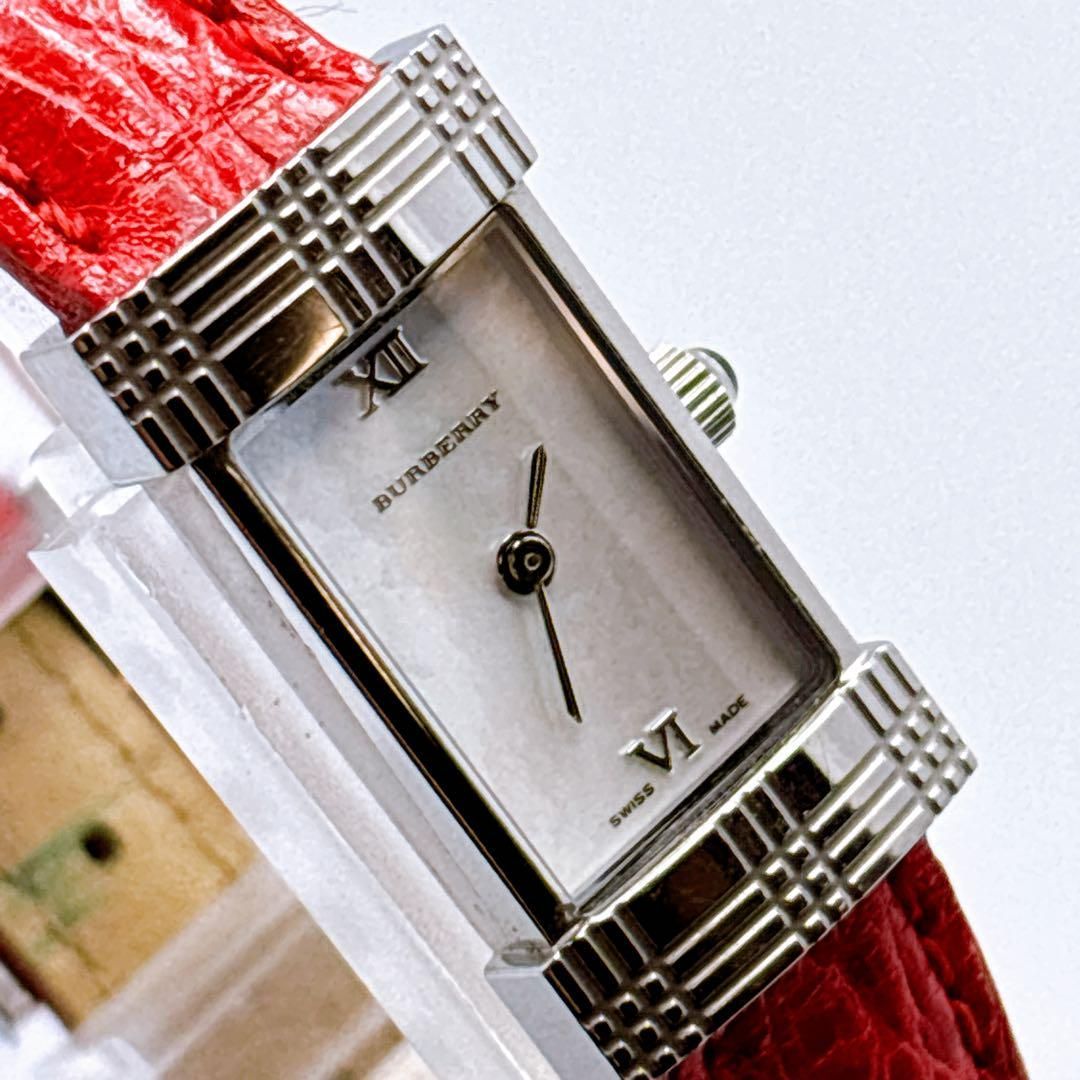 306 BURBERRY バーバリー　BU4551 シェル　スクエア　腕時計 306 BURBERRY バーバリー BU4551 シェル スクエア 腕時計 - メルカリ