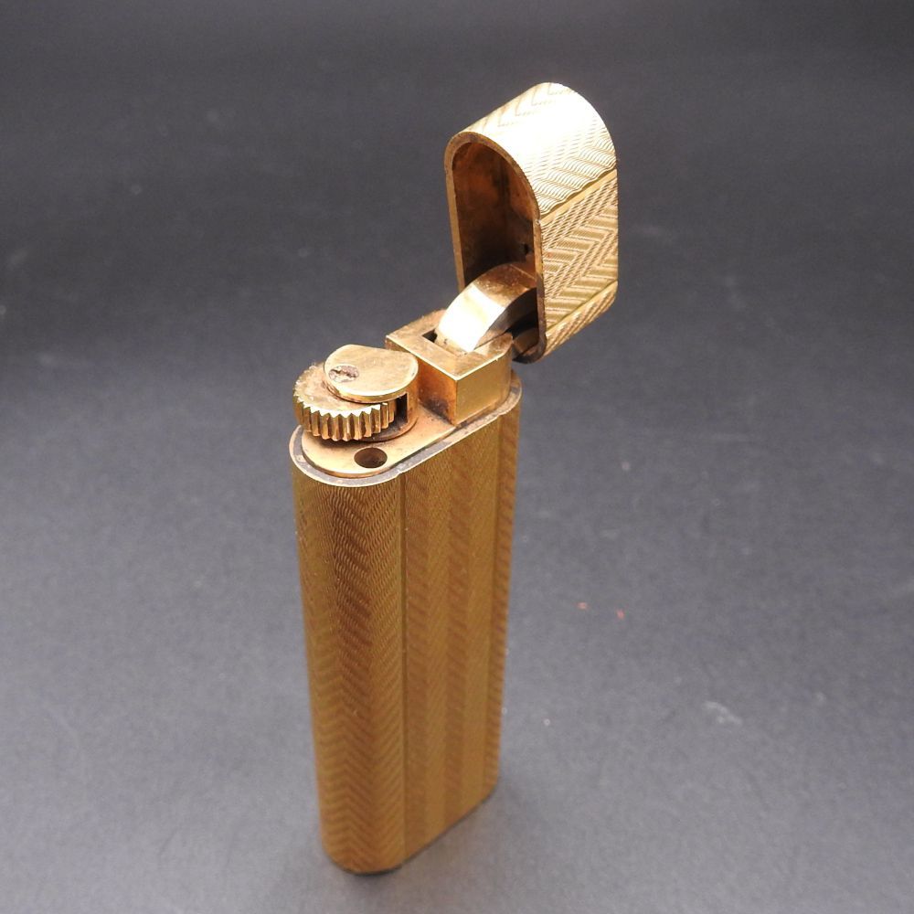 正規品】Cartier カルティエ オーバル ローラー式 ガスライター 正規品】Cartier カルティエ オーバル ローラー式 ガスライター
