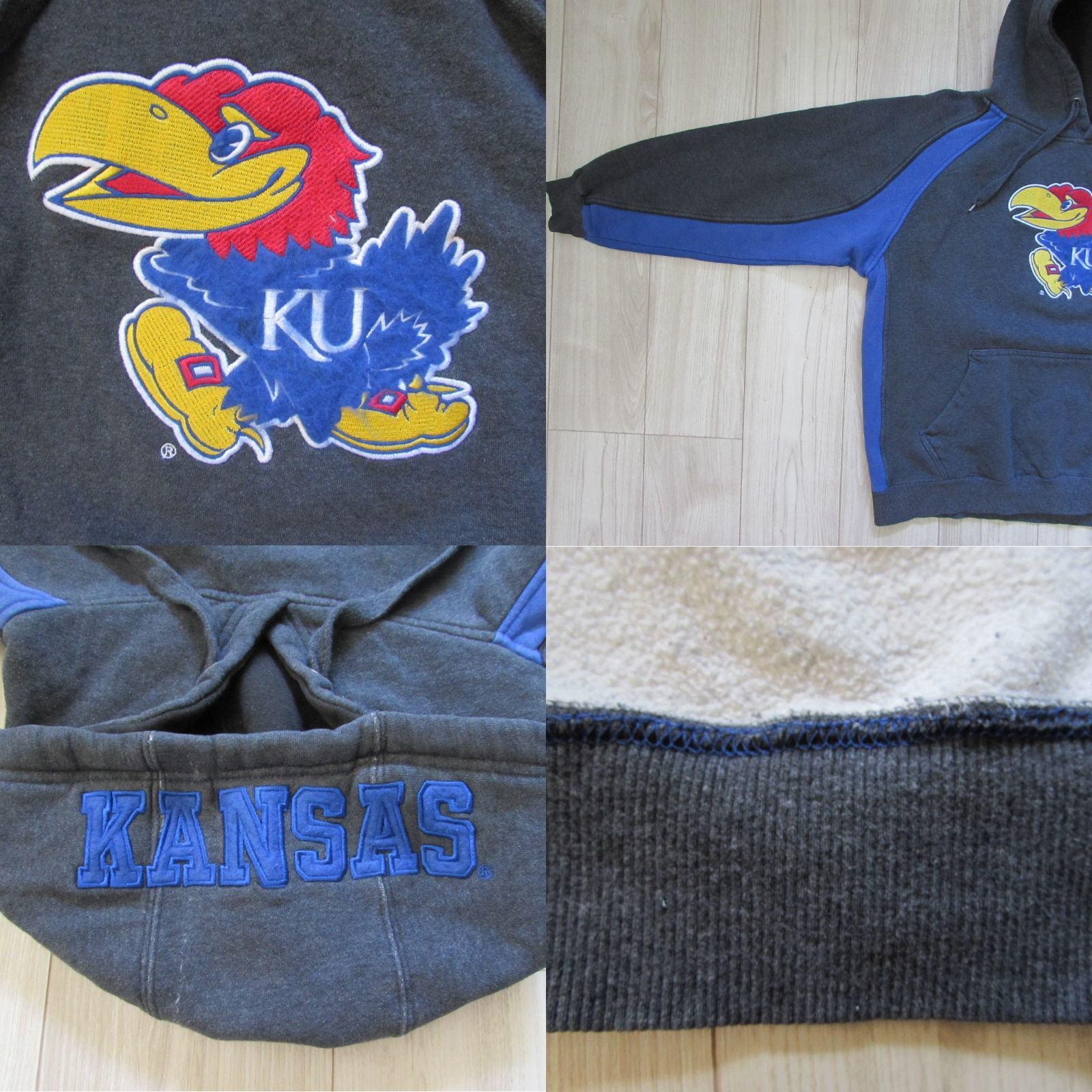売れ筋商品|||コロシアム パーカー・スウェットシャツ アウター レディース Men's  Kansas Jayhawks Big and Tall Arch and Logo 2.0 Pullover Hoodie  Men's Colosseum Royal Kansas Jayhawks Arch & Logo 3.0