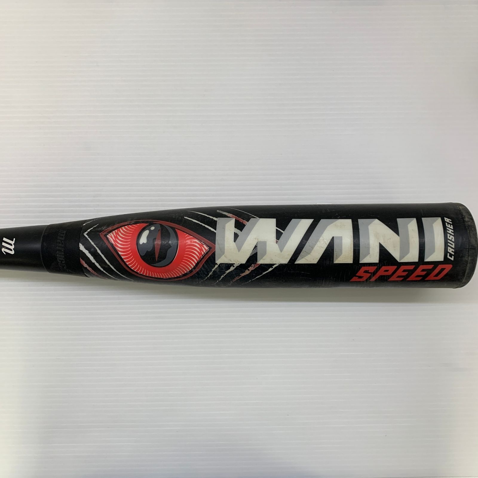 マルーチ marucci ワニクラッシャー 軟式 大人 一般 FRP製バット MJJSBBWS ケース付き 野球 7068