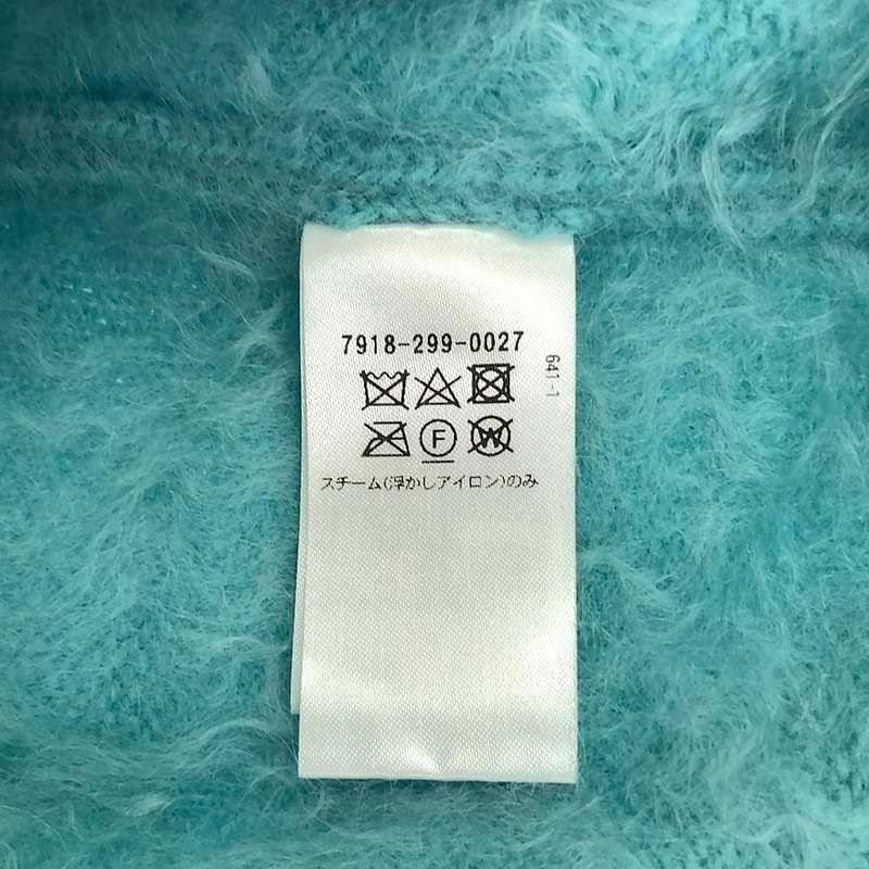 【値下げ】BLAMINK カシミヤファー 7G ニット ノースリーブニット 7918-299-0027 ブルー サイズ：36 (EC) BLAMINK / ブラミンク | カシミヤファー 7G ニットノースリーブ