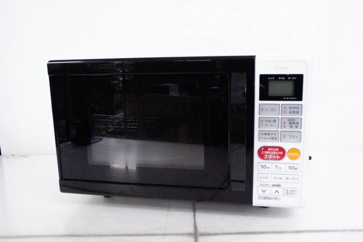 生活家電 【】ZEPEALゼピール オーブンレンジ DO-M1617 ヘルツフリー