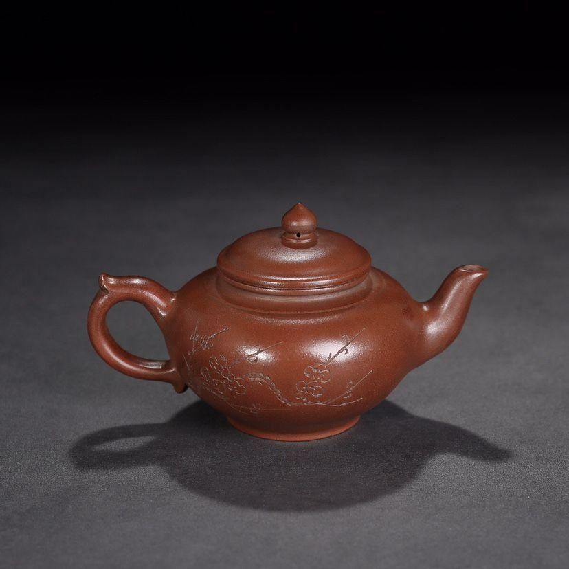 宜興 紫砂壷 茶壺 笑桜壺 煎茶器 宜興 紫砂壷 茶壺 笑桜壺 煎茶器 - メルカリ