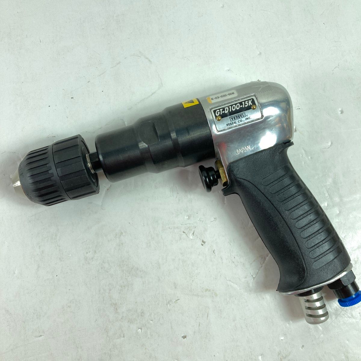 VESSEL ベッセル エアドリル GT-D100-15K ブラック