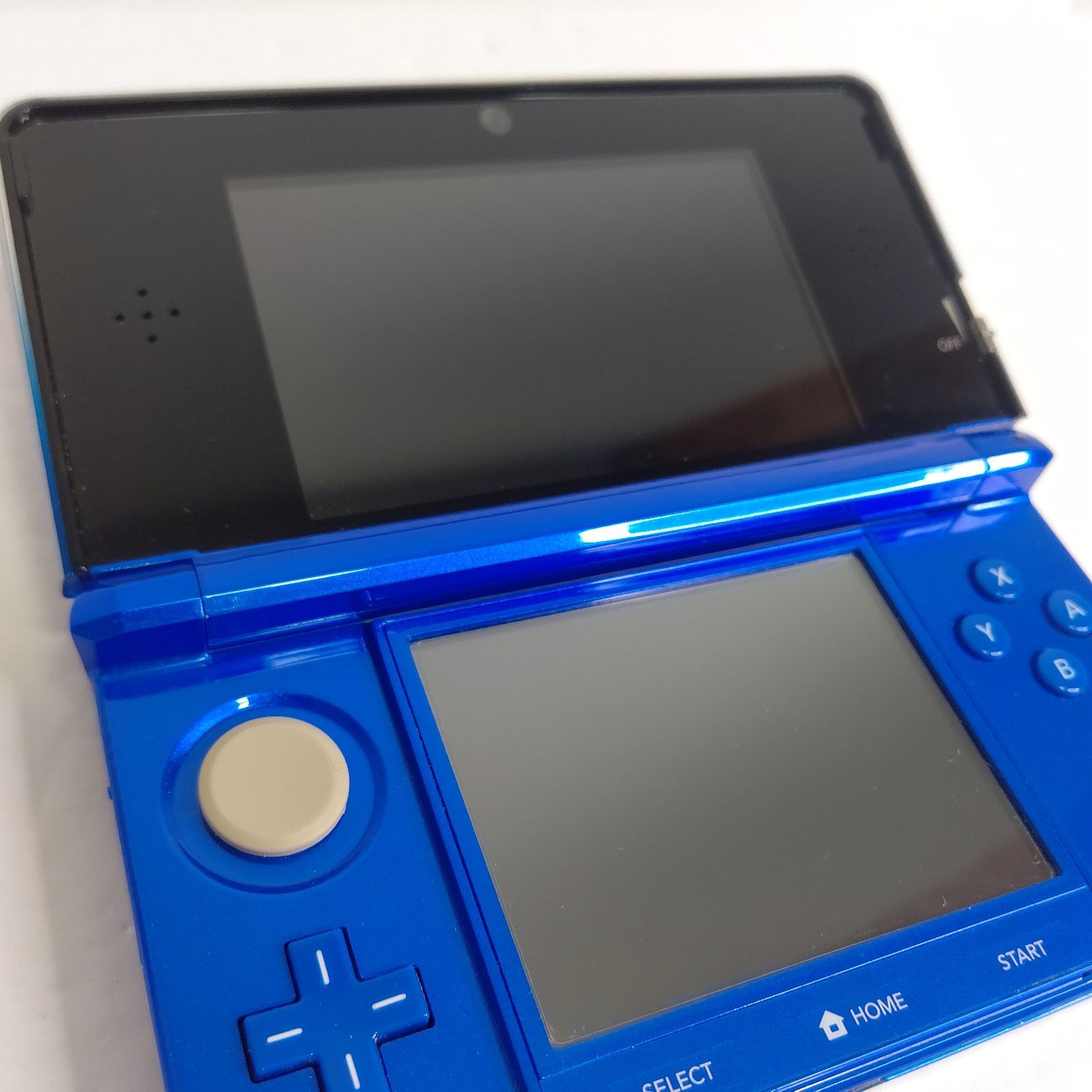 Nintendo ニンテンドー3DS コバルトブルー 画面極美品 任天堂 ゲーム機  