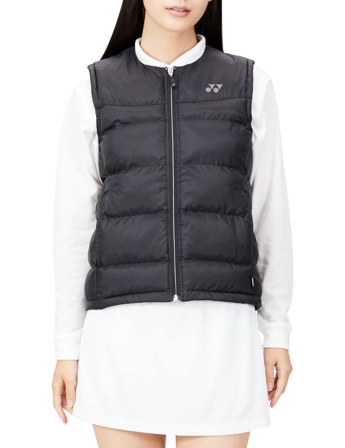 【新品・5営業日で発送】YONEX ヨネックス ウィメンズナカワタベスト (98069) 色 : ブラック サイズ : M 