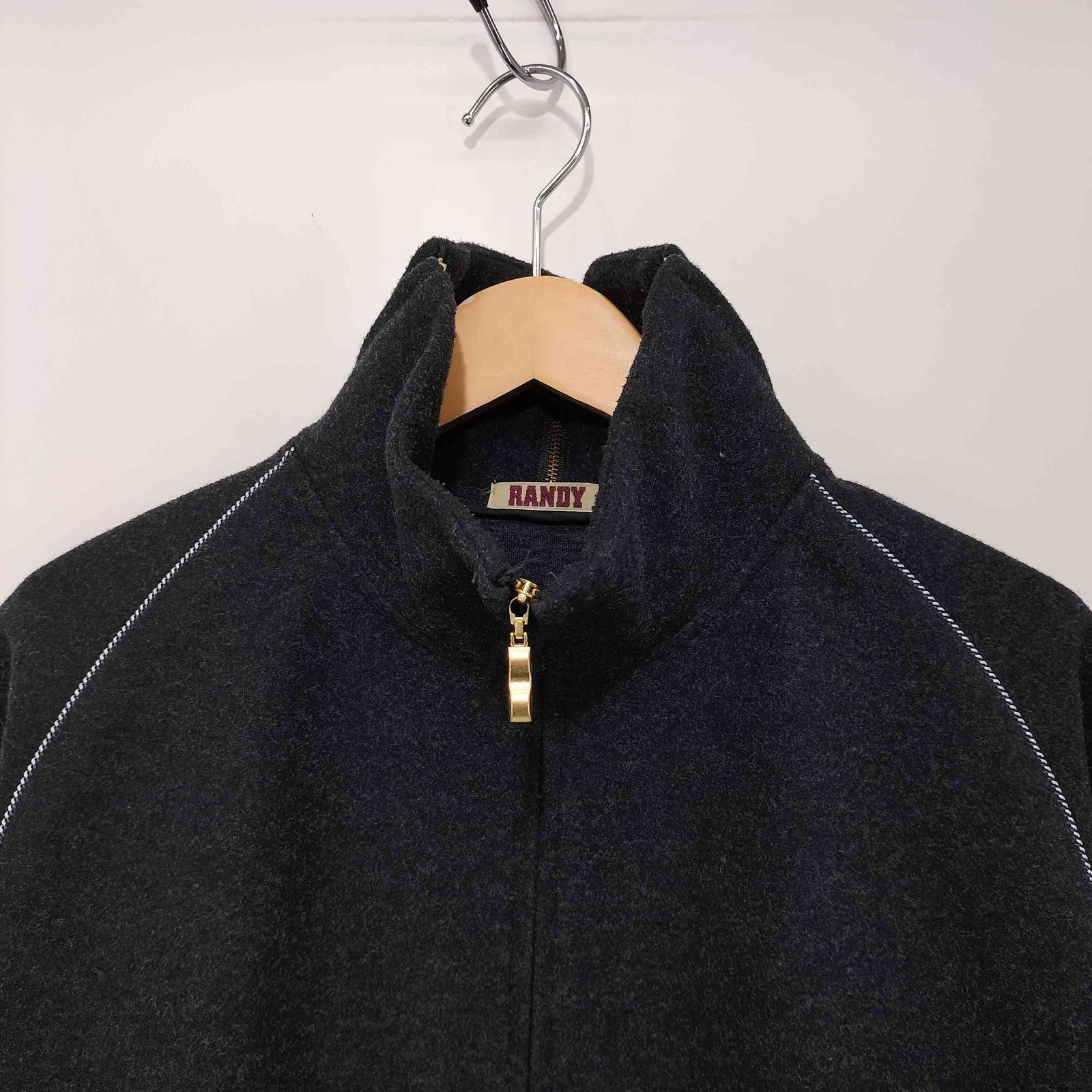 ランディ RANDY 23AW TIME 4ジップハイネックブルゾン メンズ