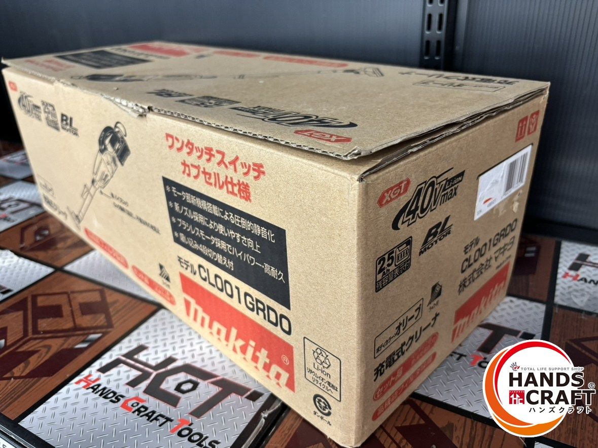 中古】マキタ Makita CL001GZ 充電式クリーナー ケース付き【ハンズ