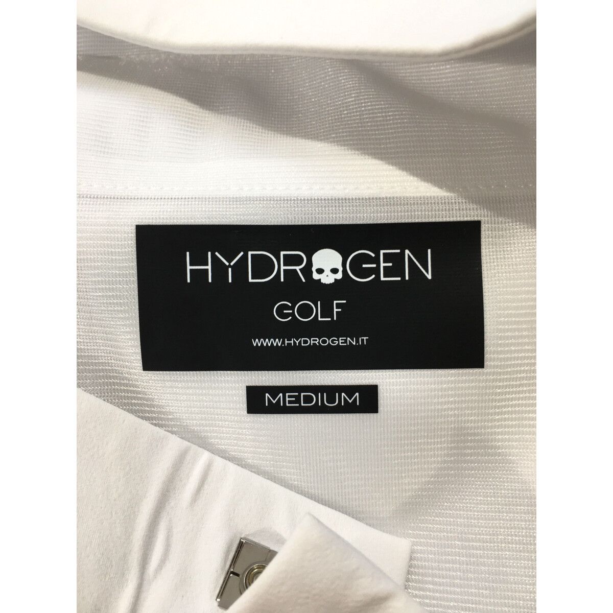 未使用品 メンズ ハイドロゲン HYDROGEN ハーフパンツ M 白 ホワイト