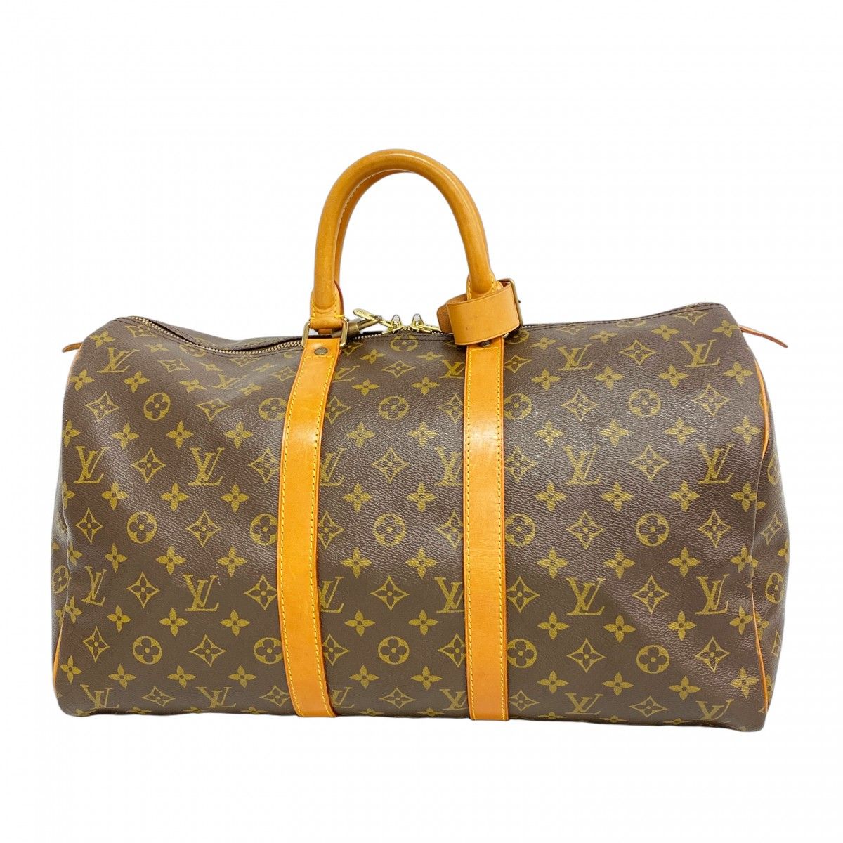 大幅値下げLouis Vuitton ボストンバッグ 中型 ブラウン