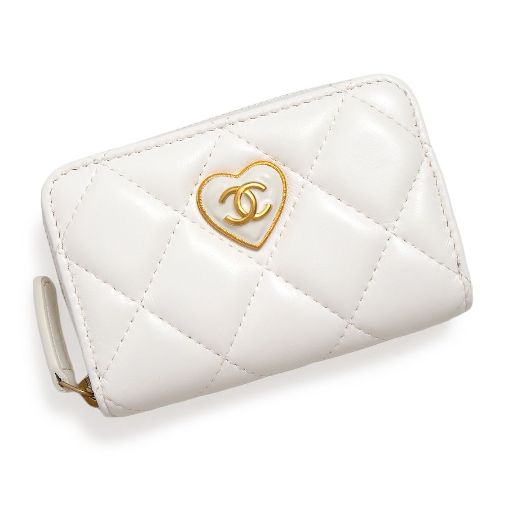 CHANEL マトラッセジップコインケース　財布